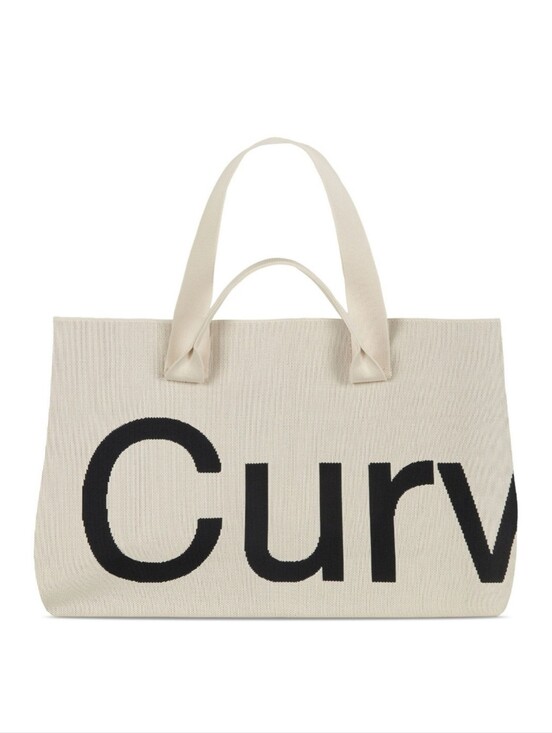 Sean Brown Curves Handbags - Cuves Solid Tote